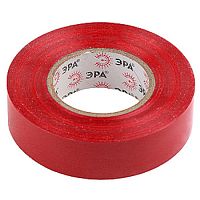 Изолента ЭРА 15мм*20м ПВХ красный (1/10)
