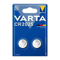 Батарейка Varta ELECTRONICS CR2025 BL2 Lithium 3V (6025) (2/20/200) 
