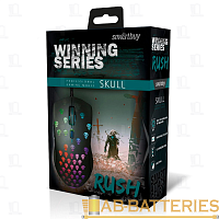 Мышь проводная Smartbuy 718G RUSH Skull игровая USB черный (1/40) 