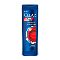 Шампунь Clear Ultimate Control Men 400мл 2 в 1 (1/12)