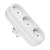 Разветвитель JAZZway AD-3-T 3р.Б/З 10A белый