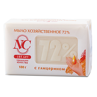 Мыло Невская Косметика Хозяйственное с глицерином 180г (1/36)