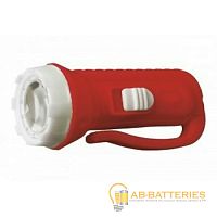 Фонарь универсальный Ultraflash 920-TH 0.3W 1LED от батареек красный (1/25/300)