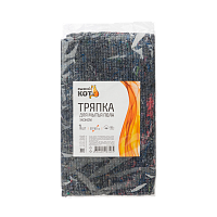 Тряпка для пола Рыжий кот Эконом 50х60см ХПП серый (1/50)