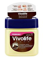 Вазелин Vivolife косметический с маслом какао 122мл.