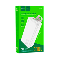 Внешний аккумулятор HOCO J87B 30000mAh 3.0A 20W 1USB/Type-C PD3.0 белый (1/20)