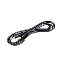 Кабель AUX Atcom Jack 3.5mm (m)-Jack 3.5mm (m) 1.5м силикон черный (1/10/200)