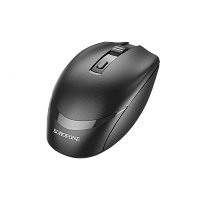 Мышь беспроводная Borofone BG7 классическая USB черный (1/22/88)