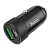 Автомобильное З/У HOCO Z32B 1USB/Type-C 4.0A 20W QC3.0 черный (1/14/140)