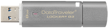 Флеш-накопитель Kingston DataTraveler Locker+ G3 8GB USB3.0 металл серый 