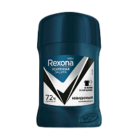 Дезодорант мужской Rexona Невидимый на Черном и Белом стик 55г (1/6) 