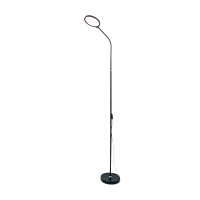 Торшер Ultraflash UF-833 12W 3 ур.ярк. на основании черный (1/6) 
