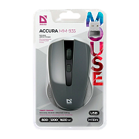 Мышь беспроводная Defender MM-935 Accura классическая USB черный (1/40)