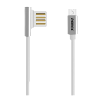 Кабель Remax RC-054m Emperor USB (m)-microUSB (m) 1м серебряный