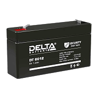 Аккумулятор свинцово-кислотный Delta DT 6012 6V 1.2Ah (1/20)