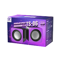 Колонки GFPower TS-06 4W фиолетовый (1/100) 