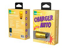 Автомобильное З/У MORE CHOICE AC31 2USB 2.4A золотой