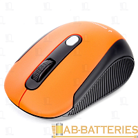 Мышь беспроводная Gembird MUSW-420 классическая USB оранжевый (1/60)