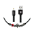 USB кабель REMAX Jewellery (Micro) RC-058M Чёрный (0.5M, 2.4A)