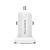 Автомобильное З/У Borofone BZ12A 1USB 3.0A QC3.0 белый (1/44/176)