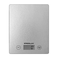Весы кухонные Ergolux ELX-SK02-C03 электронные 5кг серый (1/20)