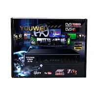 Приставка для цифрового ТВ Youwei DVB T9999 черный