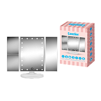 Зеркало Camelion M217-DL настольное подставка с подсветкой/3x белый (1/12)