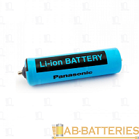 Аккумулятор для эпилятора Panasonic Li-ion AA синий 680мАч 14500 короткий пин