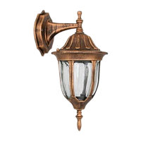Светильник садово-парковый Camelion 4502 60W 230V E27 IP43 настенный бронзовый (1/10)