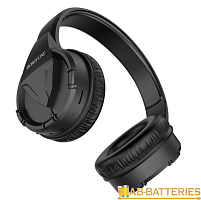 Наушники полноразмерные Borofone BO10 bluetooth 5.0 с микр. черный (1/20)