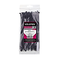 Хомут Volsten нейлон 3.6х250мм 100шт. черный (1/10/170)