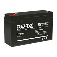 Аккумулятор свинцово-кислотный Delta DT 612 6V 12Ah (1/10)