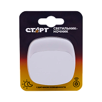 Ночник Старт "Квадрат" NL 1LED белый