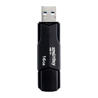 Флеш-накопитель Smartbuy Clue 16GB USB3.1 пластик черный