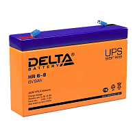 Аккумулятор свинцово-кислотный Delta HR 6-9 6V 9Ah