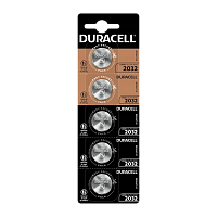 Батарейка Duracell CR2032 BL5 Lithium 3V (5/20/200/28000)