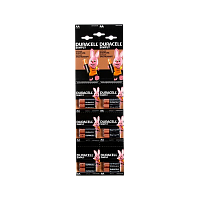 Батарейка Duracell Basic NEW (Simply) LR6 AA BL12 (2*6) Alkaline 1.5V отрывные (12/120/14400)