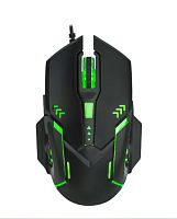 Мышь проводная Defender GM-044 Nolana игровая USB черный (1/40)