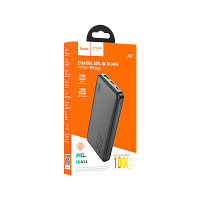 Внешний аккумулятор HOCO J87 10000mAh 20W 1USB/Type-C PD3.0 черный (1/64)