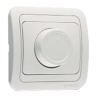 Диммер Makel Mimoza пластик IP20 белый 12011 (1/10)