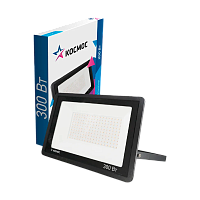 Прожектор светодиодный Космос 300W 230V IP65 6500К холодный черный (1/5)