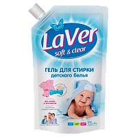 Гель для стирки детского белья LaVer 1л дой-пак (1/6)