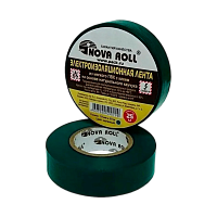 Изолента Nova Roll 15мм*25м ПВХ зеленый 