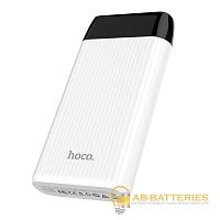 Внешний аккумулятор HOCO J28 10000mAh 2.0A 2USB/Type-C белый (1/38)