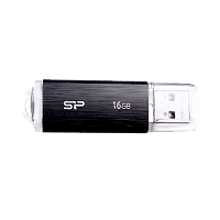 Флеш-накопитель Silicon Power Ultima U02 16GB USB2.0 пластик черный 