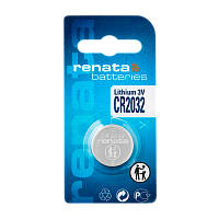 Батарейка Renata CR2032 BL1 Lithium 3V (10/300/2400)
