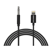 Кабель AUX MORE CHOICE UK22i Jack 3.5mm (m)-Lightning (m) 2м ПВХ черный (1/36/360)