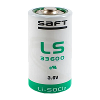 Элемент питания SAFT LSH 20 CNR D, 3.6V, 13Ah, I=1800/3500mA, Li-SOCL2