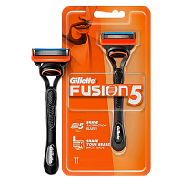 Бритва Gillette "FUSION" 5 лезвий 1 кассета с триммером ENG (1/2) 