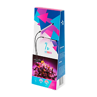 Светильник настольный Космос DESKGX2105 ФИТО 7W прищепка 3 спектра черный (1/40)